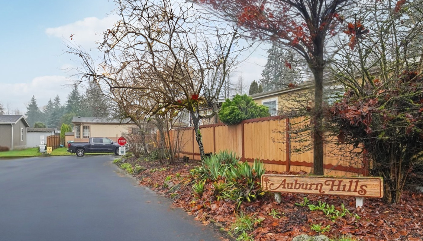 Exterior of home community