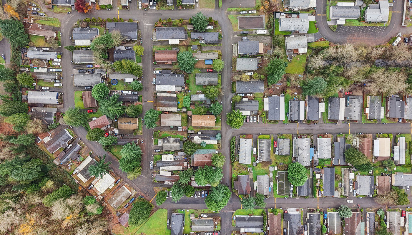 Exterior of home community