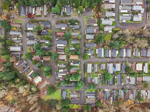 Exterior of home community
